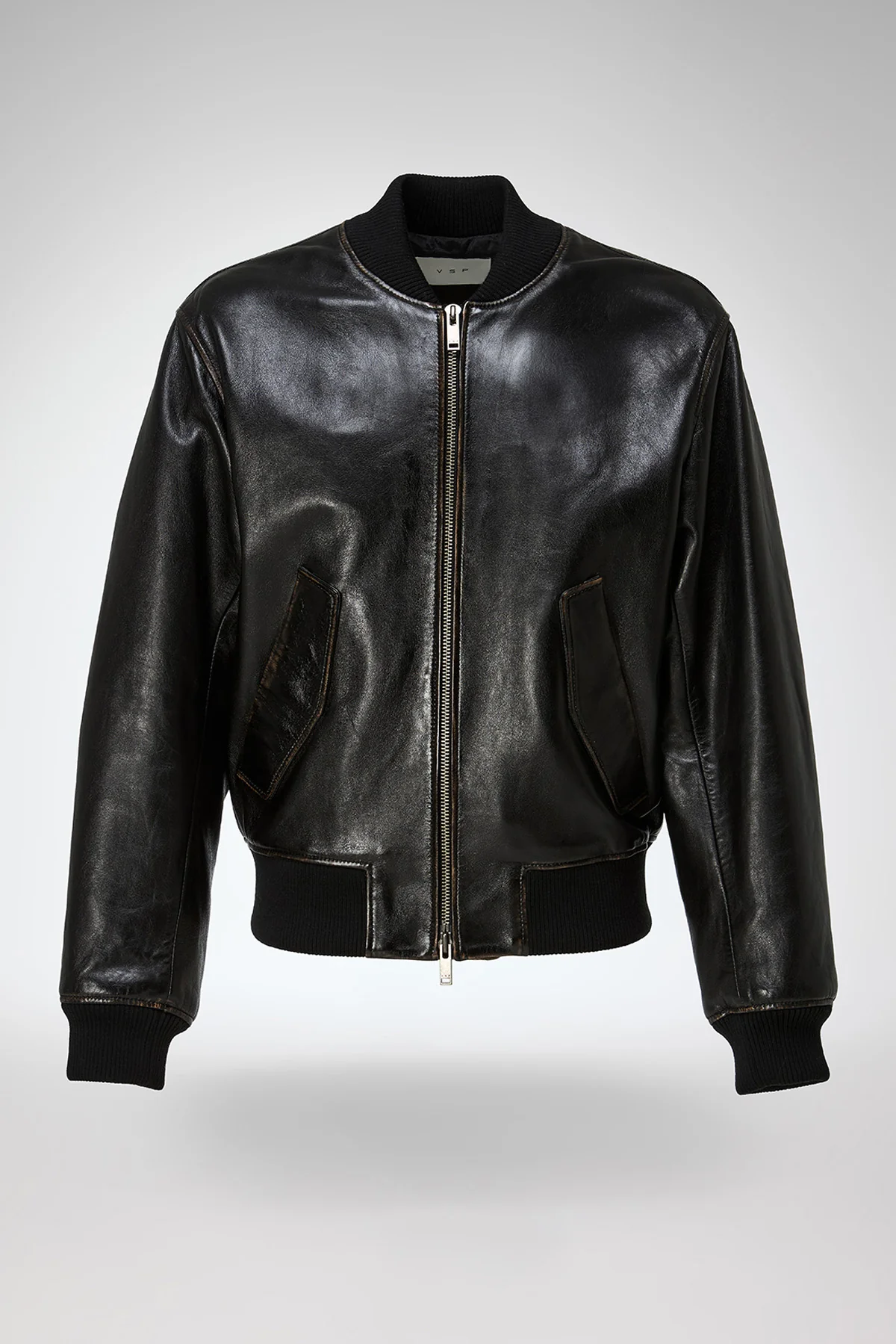Antonio - Black Leather Jacket - Image 5