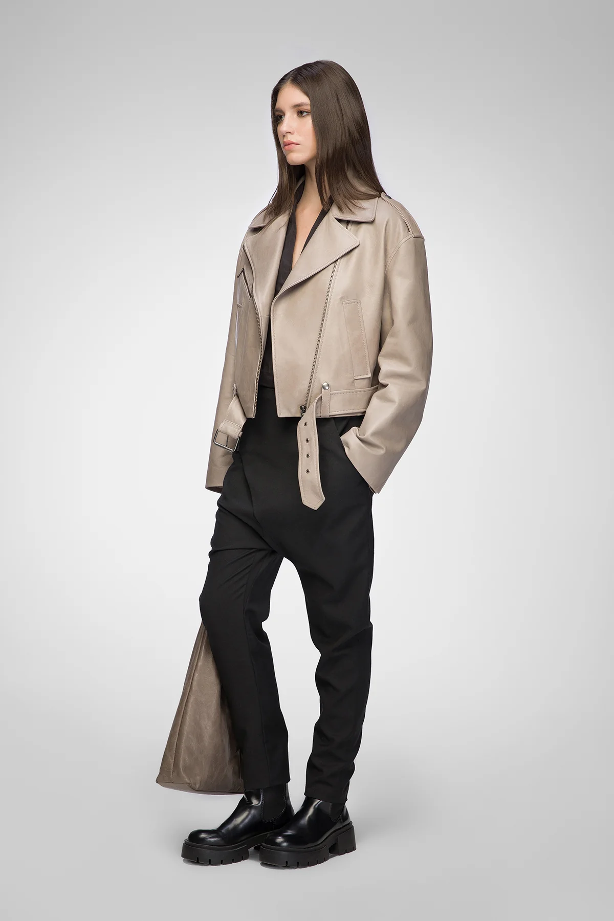 Anya - Niobe Leather Jacket - Image 3