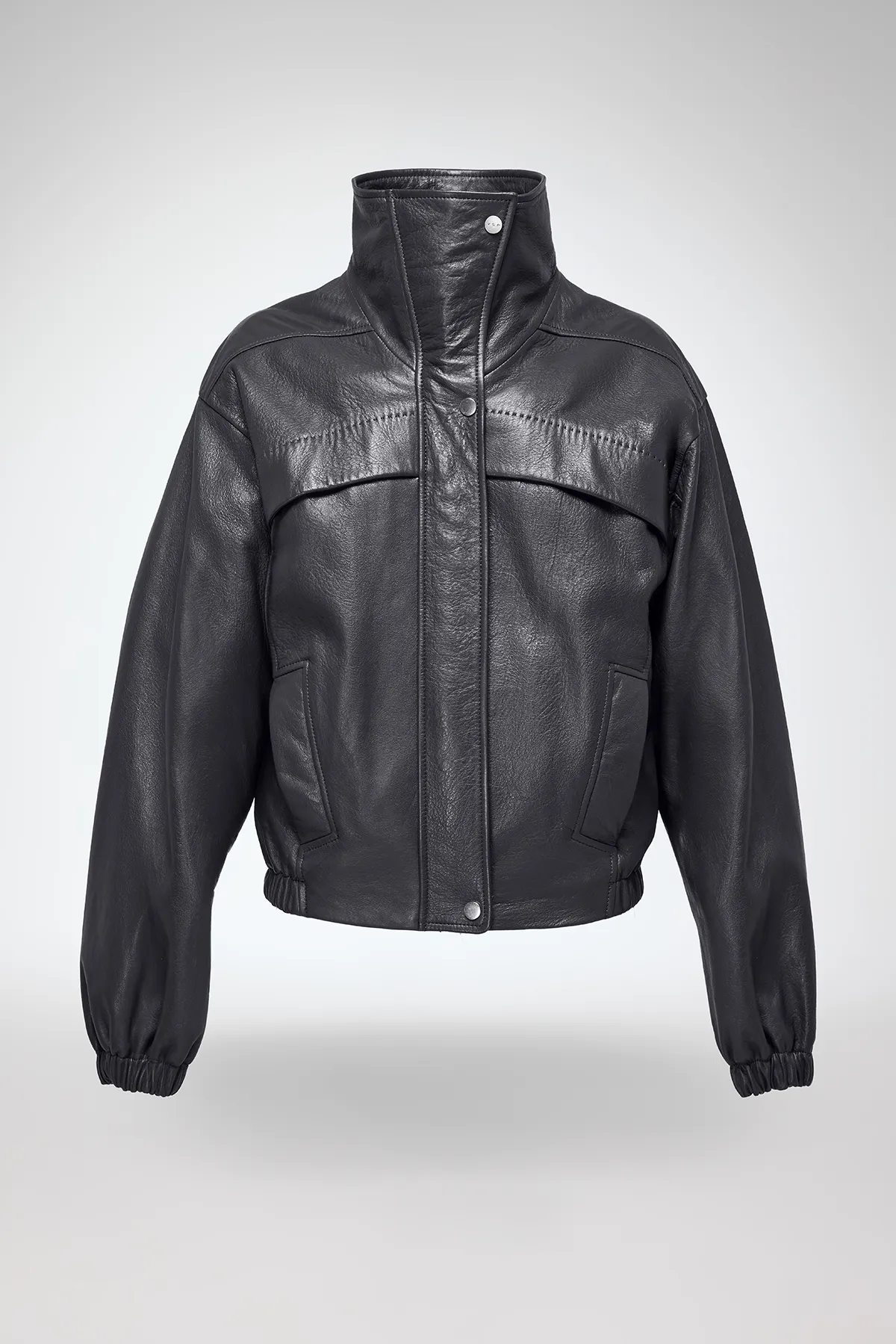 Eli - Anthracite Leather Jacket - Image 6