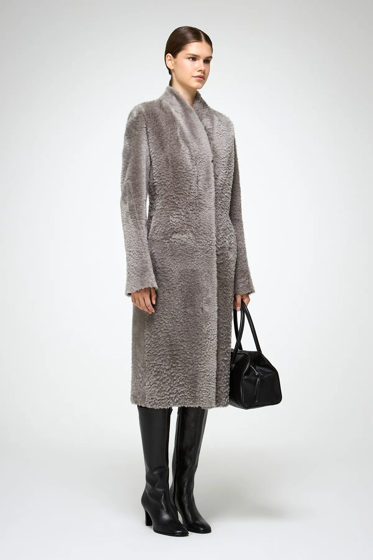 Flores - Niobe Shearling Coat - Image 3