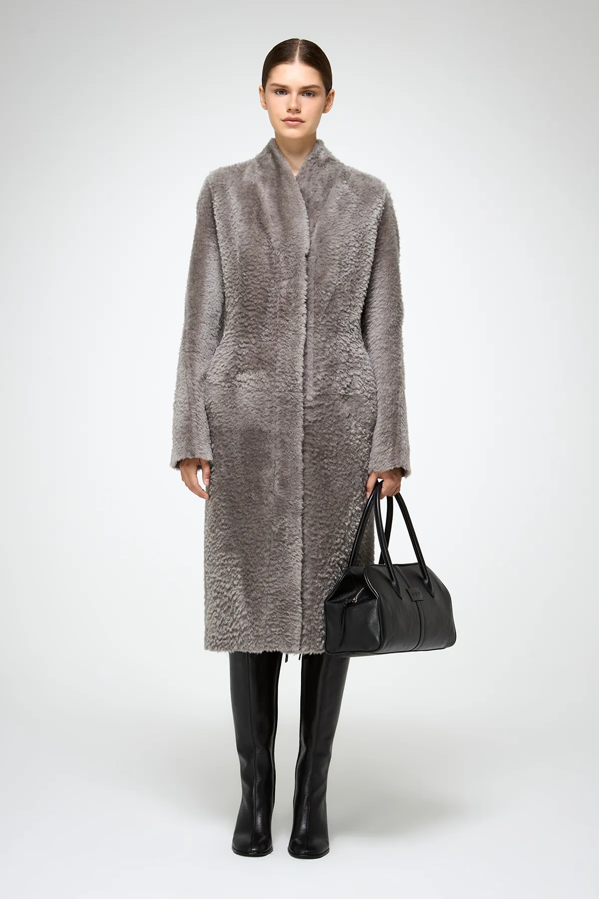 Flores - Niobe Shearling Coat - Image 4