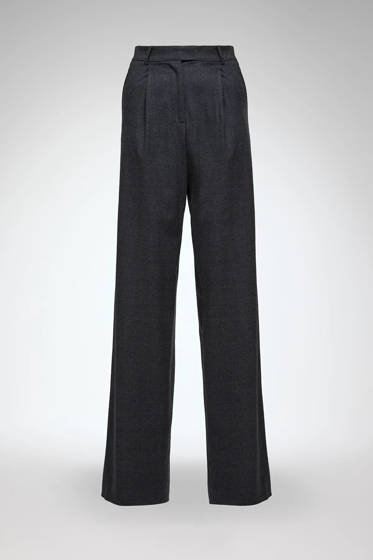 Jody - Anthracite Wool Pants - Image 4