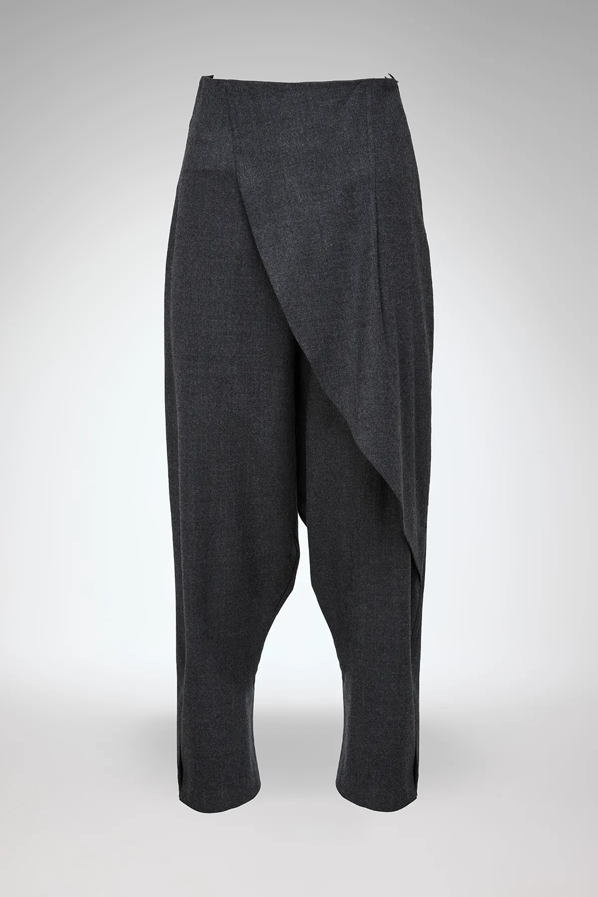 Laryssa - Anthracite Wool Pant - Image 4