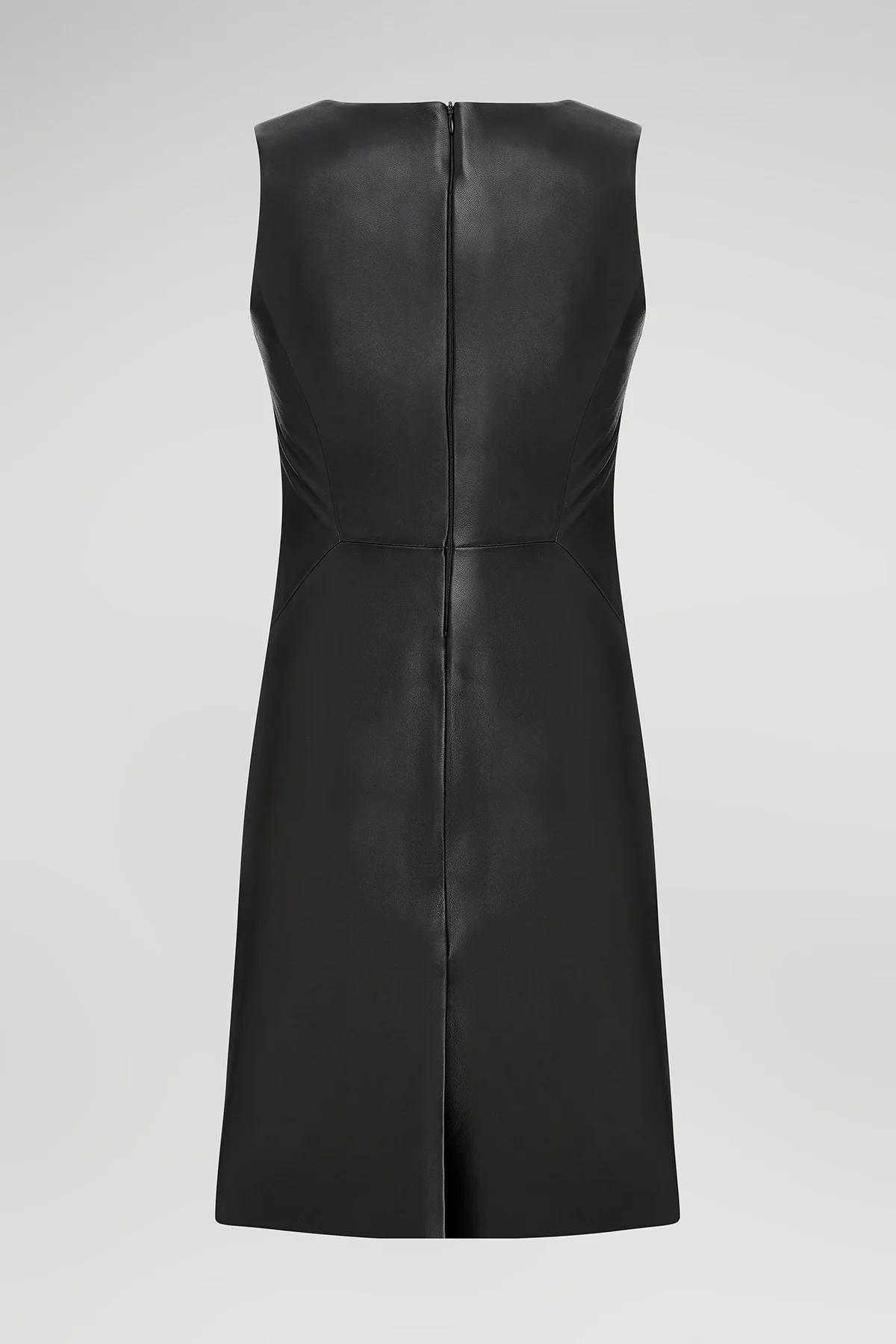 Macia - Black Leather Dress - Image 9
