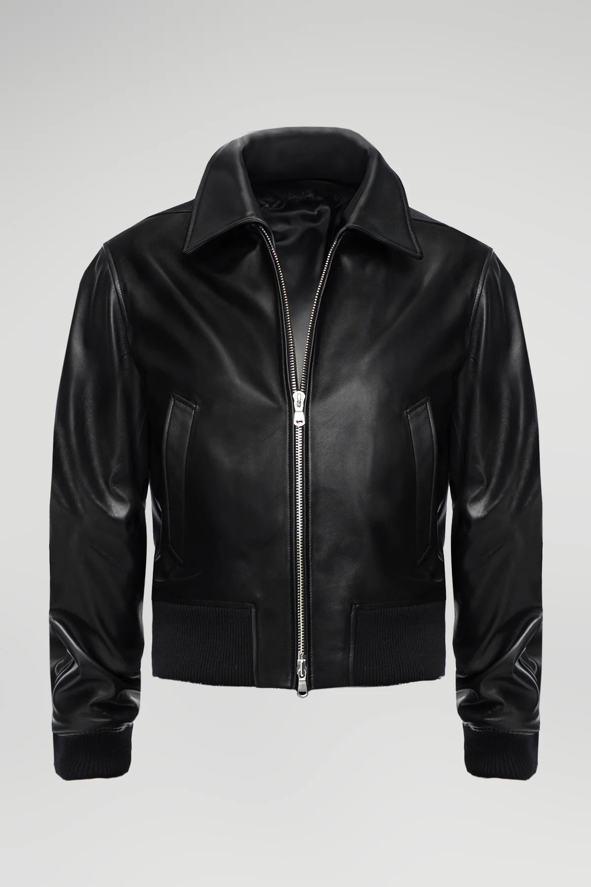 Marco - Black Leather Jacket - Image 7