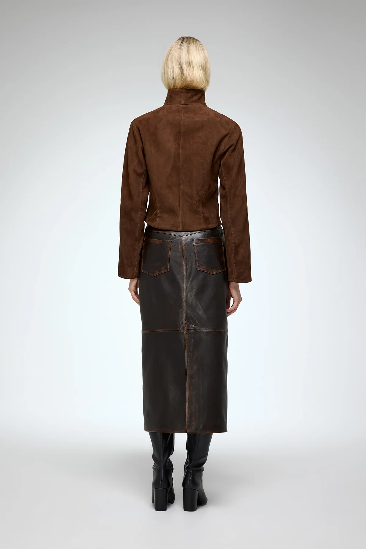 Serra - Tobacco Leather Jacket - Image 6
