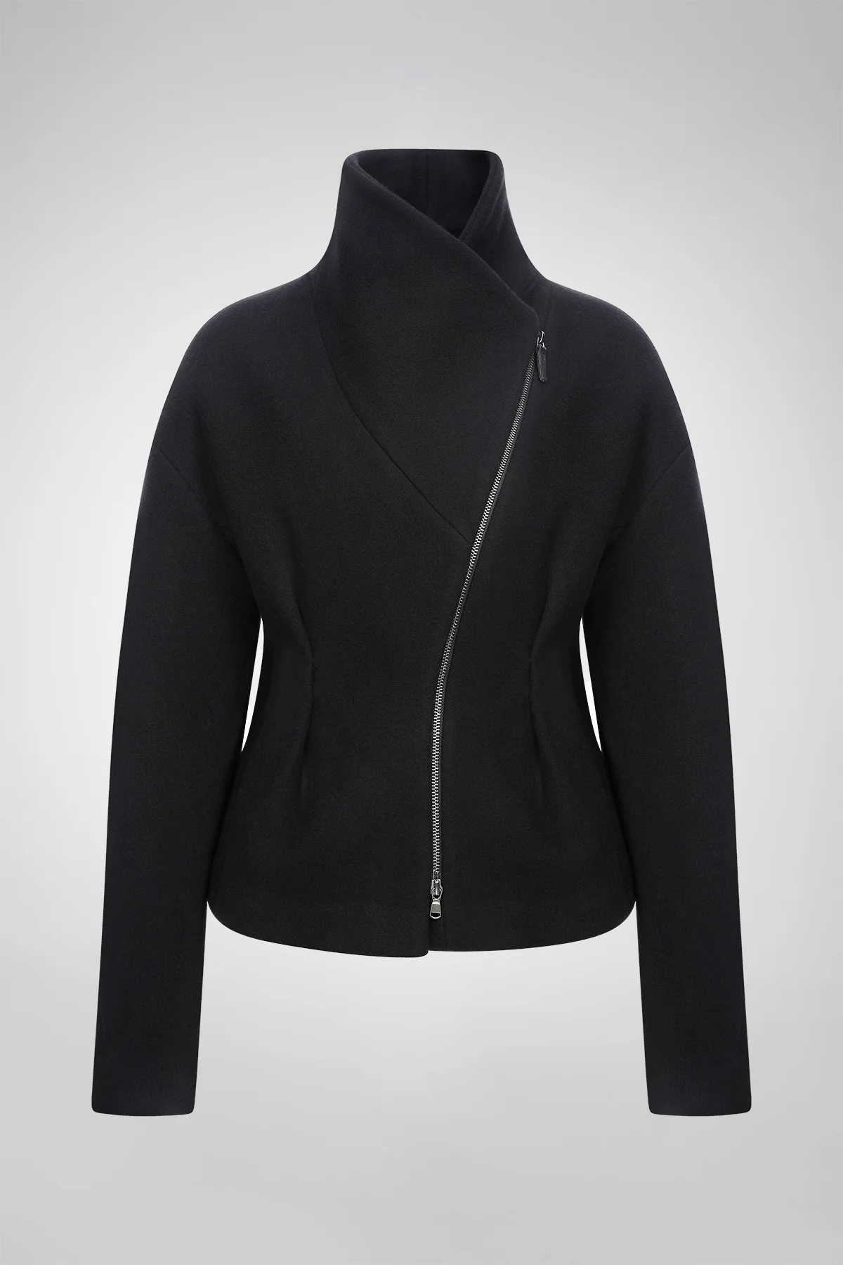 Sofia - Black Wool Jacket - Image 5